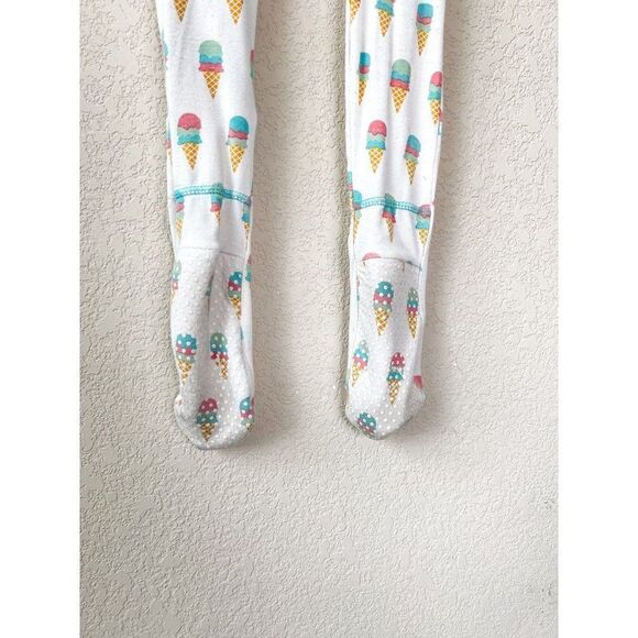 Kickee Pants Ice Cream Zipper Footie Size 5 - Picture 3 of 4
